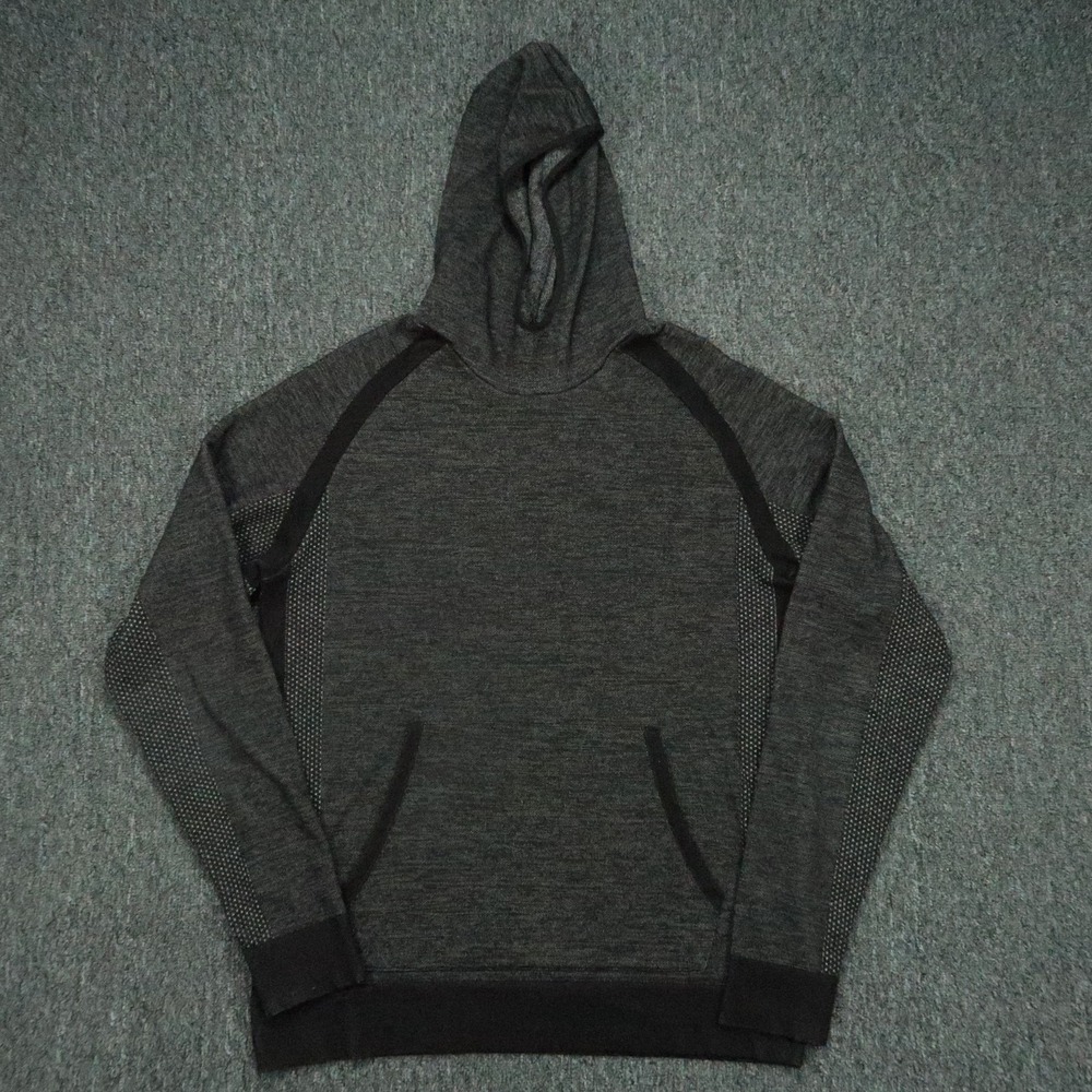 Proof Hoodie Mens Medium‎ Gray Performance Tech Athletic Huckberry